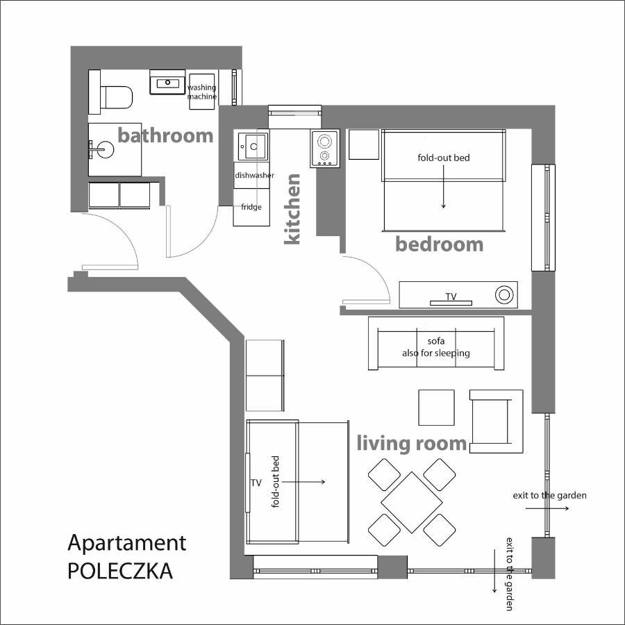 Apartament Poleczka Zakopane Koscielisko Esterno foto